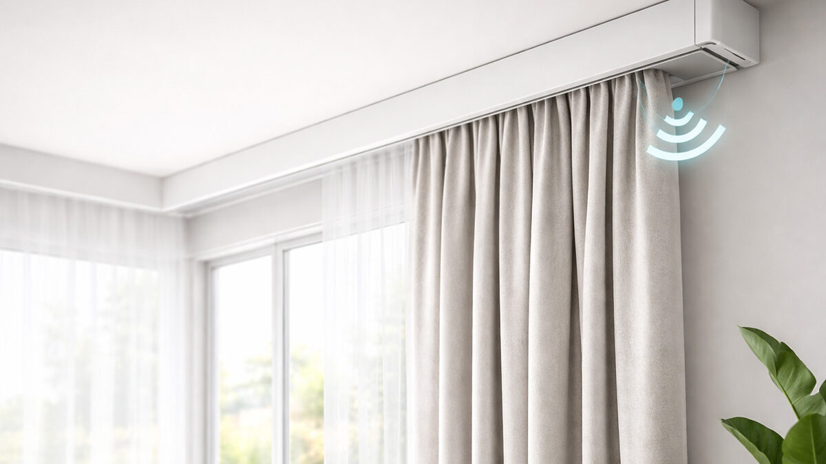 Smarte-Vorhangschienen - Hofmann-Raumgestaltung