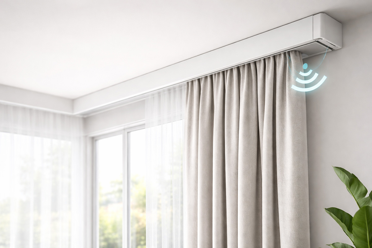 Smarte-Vorhangschienen - Hofmann-Raumgestaltung